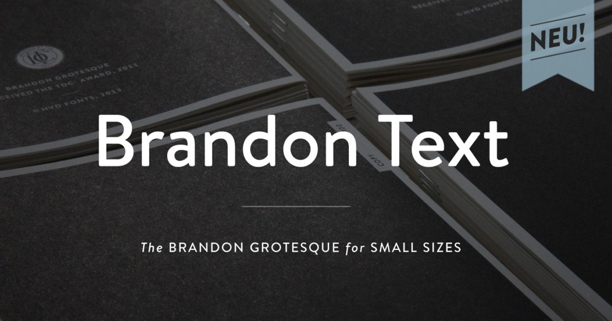 brandon text black font free download